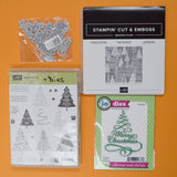 Christmas Tree Dies + Stamps