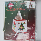 Janlynn Country Christmas Tissue Box Cover Plastic Canvas Needlepoint Project #41-144