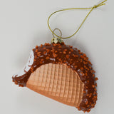 Choco Taco Glass Ornament