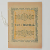 Vintage Saint Nicholas Facsimile Reproduction Booklet