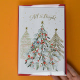 All is Bright Cards with Envelopes
