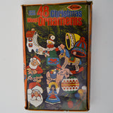 Arrow Paint by Number 48 Wooden Christmas Ornaments - No Paint