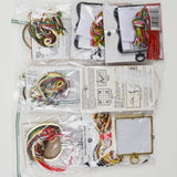 Assorted Mini Cross Stitch Christmas Ornament Kits - Set of 7