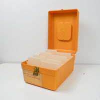 Yellow Vintage Wil-Hold Sewing Pattern Storage Case