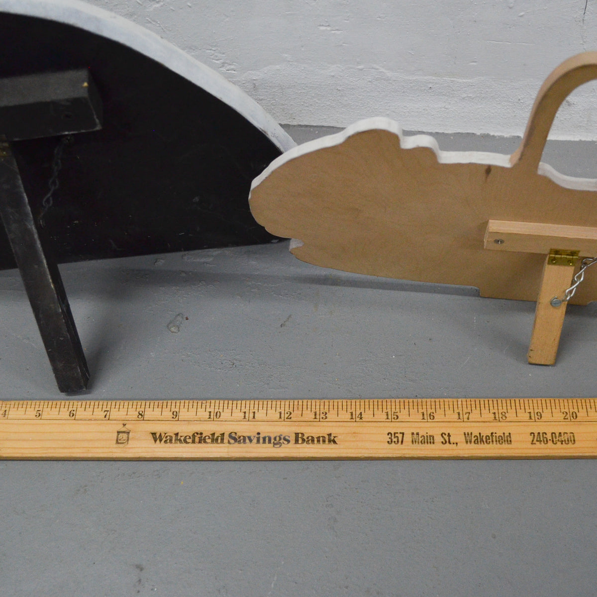 Wooden Rabbits - Set of 2 (Pick-Up Only) – Make & Mend