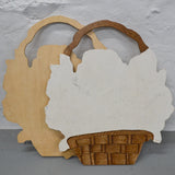 Wooden Flower Baskets - Set of 2 (Pick-Up Only)