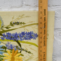 Floral Incomplete Crewel Embroidery Canvas - 18" x 40" (Pick-Up Only)