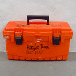 Large Neon Orange Toolbox - Pick-Up Only