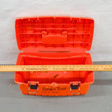 Large Neon Orange Toolbox - Pick-Up Only