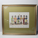 Framed Historical Soldier Uniform Print - 18" x 21" (Pick-Up Only!)