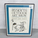 Framed Plymouth Outdoor Art Show Poster - 17" x 22" (Pick-Up Only!)