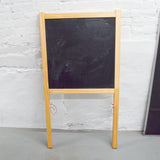 Standing Whiteboard + Chalkboard Easel - 24.5" x 47" (Pick-Up Only!)