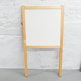 Standing Whiteboard + Chalkboard Easel - 24.5" x 47" (Pick-Up Only!)