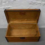 Antique John S. Robbins Wooden Trunk - 12" x 26" x 13" (Pick-Up Only!)
