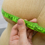 Torso Dress Form Mannequin with Carved Wooden Neck Cap - 33" Bust, 26" Waist, 36" Hips (Pick-Up Only!)