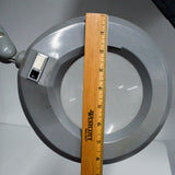 Vintage Table Clamp Swing Arm Fluorescent Lamp with Magnifier (Pick-Up Only!)