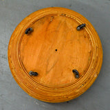 Large Coiled Pencil Reed Planter Basket on Tiny Wheels (Pick-Up Only!)