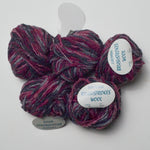 Purple Euro Yarns Brushstrokes Wool Thick-and-Thin Boucle Wool + Nylon Blend Yarn - 5 Skeins Default Title