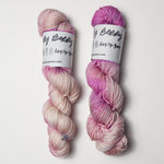 PInk Very Berry Ombre Lady Dye Yarns DK Weight Merino Wool Yarn - 2 Skeins Default Title
