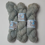Light Gray-Green Blue Heron Farm Worsted Wool Yarn - 3 Skeins Default Title