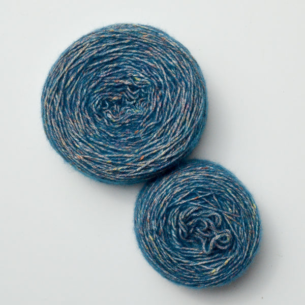 Fuzzy Teal Yarn - 2 Balls