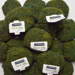 Mossy Green Schachenmayr Nomotta Two in One Boucle Acrylic, Wool + Polyester Blend Yarn - 21 Balls