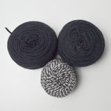 Gray Purl Soho Worsted Twist Merino Wool Yarn - 3 Balls