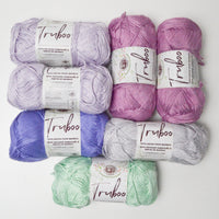 Lion Brand Tru Boo Bamboo Rayon Yarn - 7 Skeins