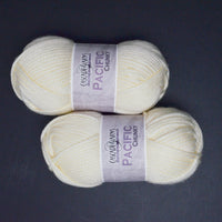 White Cascade Yarns Pacific Chunky Acrylic Blend Yarn - 2 Skeins