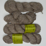 Brown Drumlin Farm Bulky Gray-Brown Wool Yarn - 4 Skeins