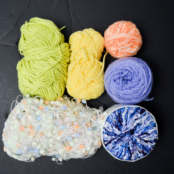 Assorted Yarn Bundle - 6 Balls