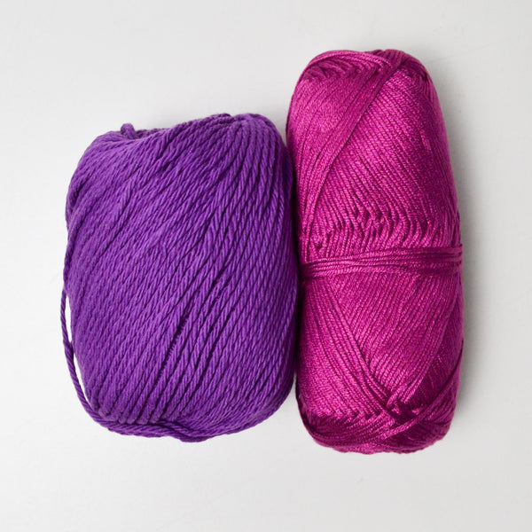 Purple Yarn - 2 Skeins