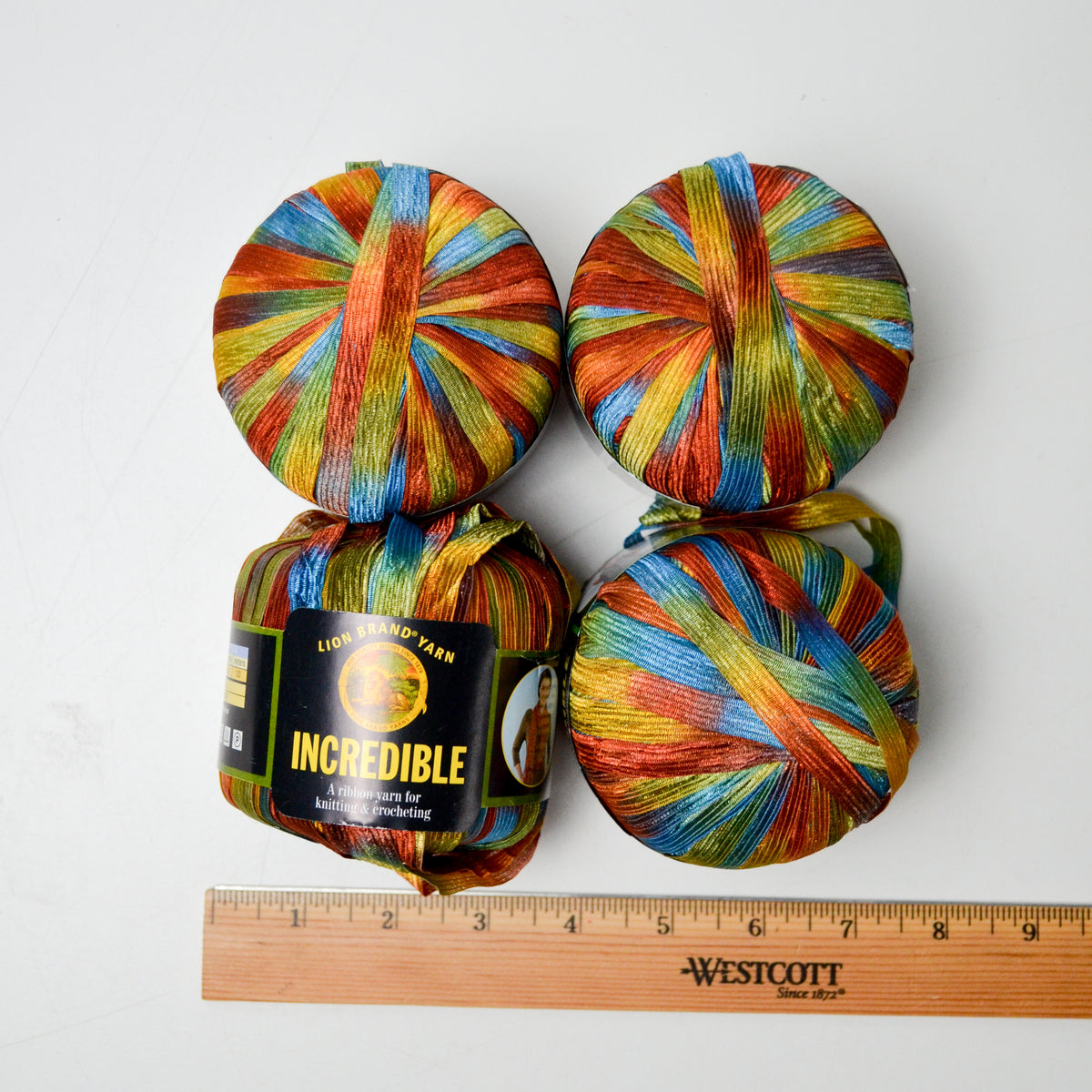 Lion Brand Incredible Ribbon Yarn Lion Brand Incredible Yarn City