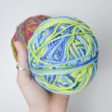 Variegated Cotton Yarn - 2 Balls