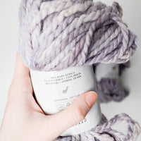 Purple Baby Alpaca Yarn - 3 Skeins