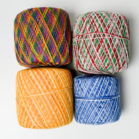 Variegated Crochet Yarn Bundle - 4 Balls