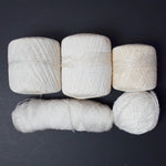 White Acrylic + Crochet Yarn Bundle