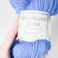 Blue Wonderland Yarns March Hare Yarn - 2 Skeins