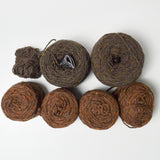 Brown Yarn Bundle - 7 Balls