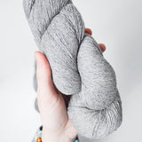 Gray Chainette Yarn - 4 Skeins