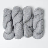 Gray Chainette Yarn - 4 Skeins