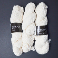 White Threads Super Bulky Superwash Merino Wool Blend Yarn - 3 Skeins