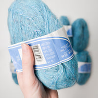 Blue Phentex Galaxie Acrylic Blend Yarn - 10 Skeins