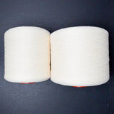 White Lace Weight Yarn - 2 Cones