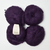 Dark Purple Rowan Kid Soft Yarn - 4 Balls
