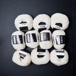 White Filatura Di Crosa Zara Merino Extrafine New Wool DK Yarn - 10 Balls