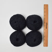 Black Yarn - 4 Balls