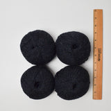Black Yarn - 4 Balls