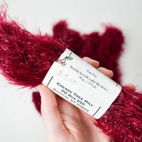 Burgundy Cherry Tree Hill Fun Fur Novelty Yarn - 6 Skeins
