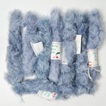 Blue-Gray Cherry Tree HIll Fun Fur Novelty Yarn - 8 Skeins
